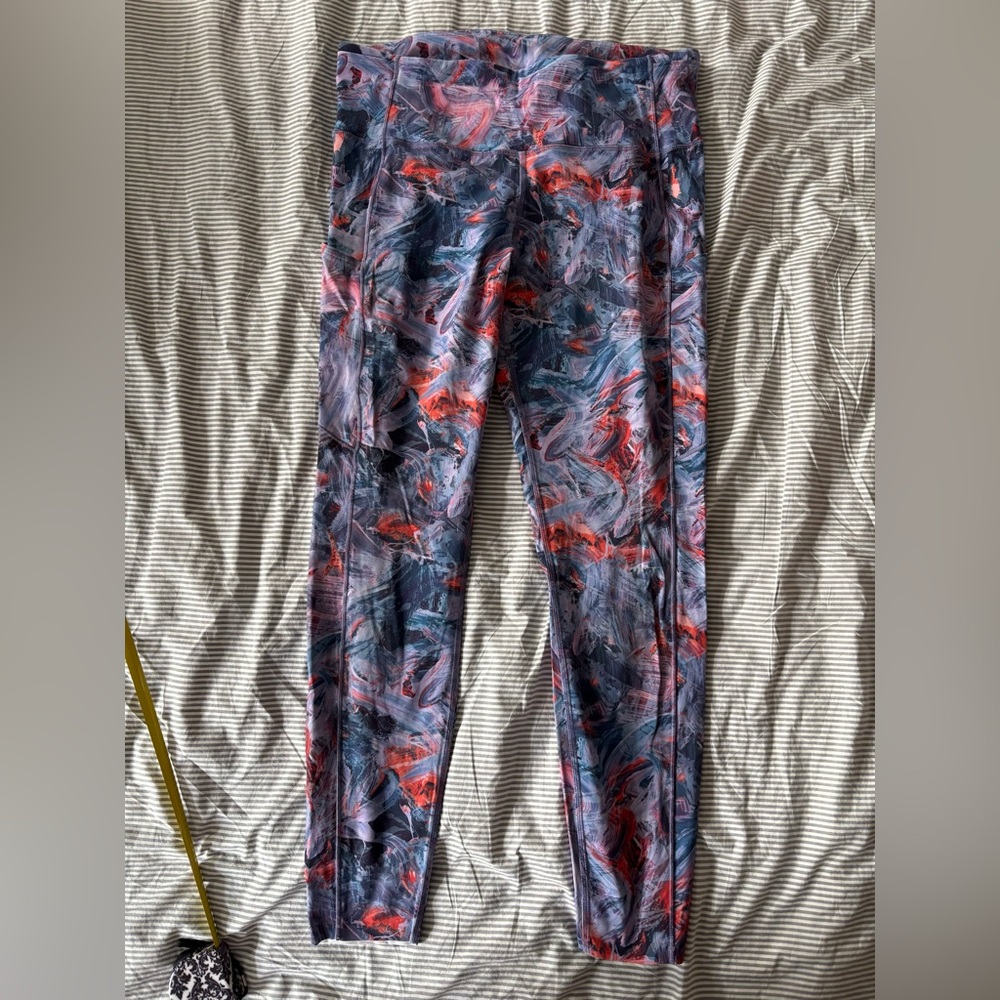 lululemon athletica Multicolor Patterned Leggings